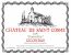 Flat front label of wine