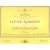 Flat front label of wine