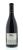 Back shot of wine bottle