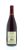Back shot of wine bottle
