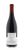 Back shot of wine bottle