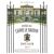 Flat front label of wine