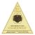 Flat front label of wine