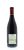 Back shot of wine bottle