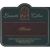 Flat front label of wine