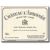 Flat front label of wine