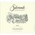 Flat front label of wine