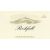 Flat front label of wine