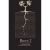 Flat front label of wine