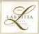 Flat front label of wine