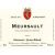 Flat front label of wine