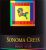Flat front label of wine