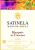 Flat front label of wine