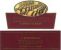 Flat front label of wine