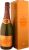 Flat front label of wine