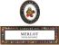 Flat front label of wine