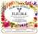Flat front label of wine