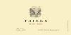 Flat front label of wine