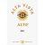 Flat front label of wine