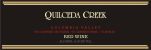 Flat front label of wine