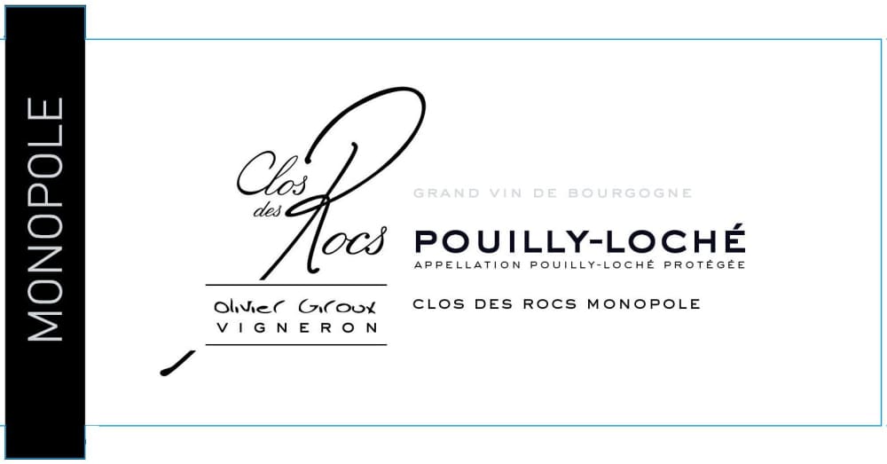 Domaine Clos des Rocs Pouilly-Loche Clos des Rocs Monopole 2023