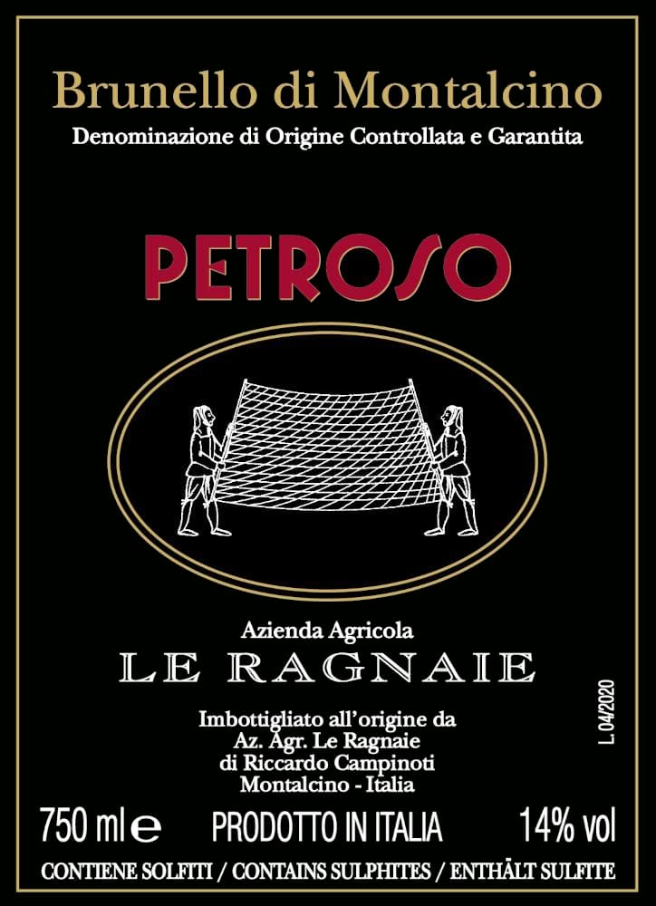 Le Ragnaie Petroso Brunello di Montalcino 2019