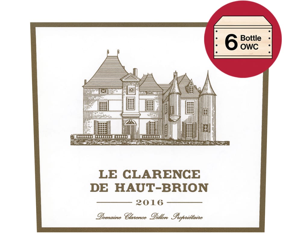 Chateau Haut-Brion Le Clarence de Haut-Brion (6 Bottles in OWC) 2016