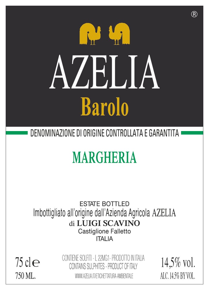 Azelia Barolo Margheria 2021 Wine (75cl) product image