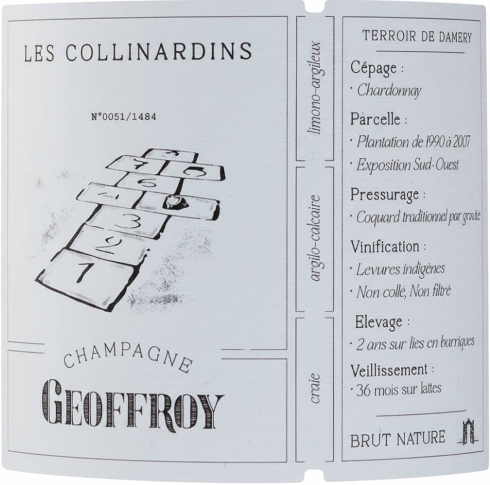 Geoffroy Les Collinardins Blanc de Blancs Premier Cru 2019