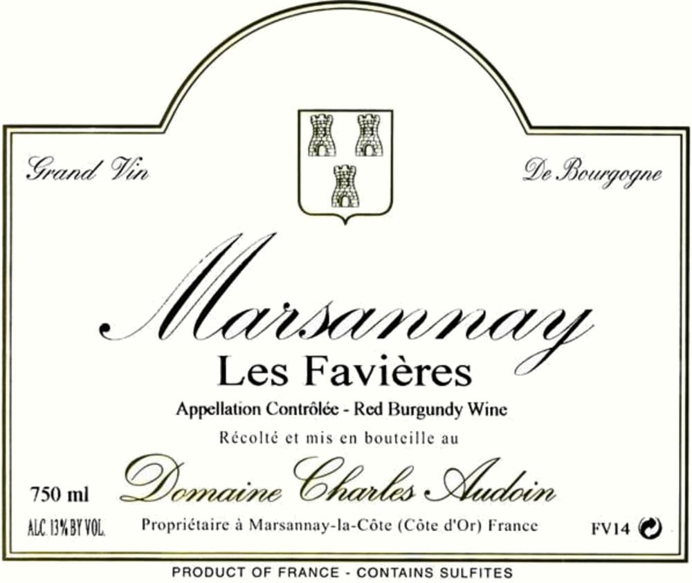 Domaine Charles Audoin Marsannay Les Favieres 2023