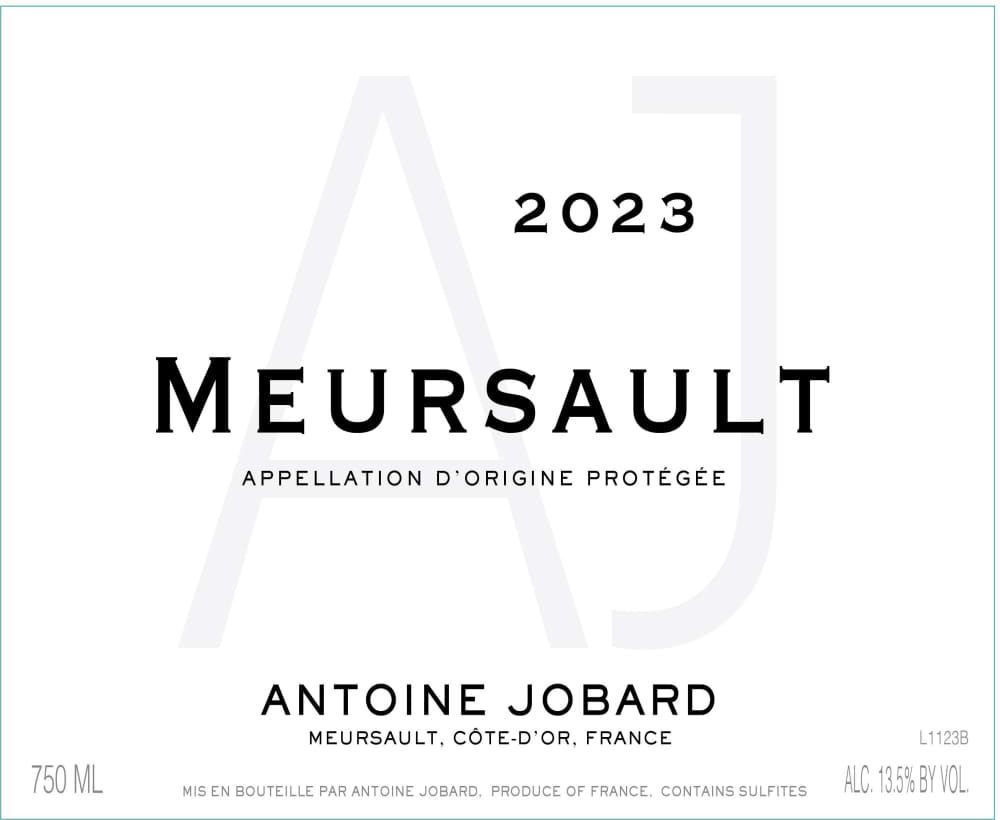 Domaine Antoine Jobard Meursault 2023