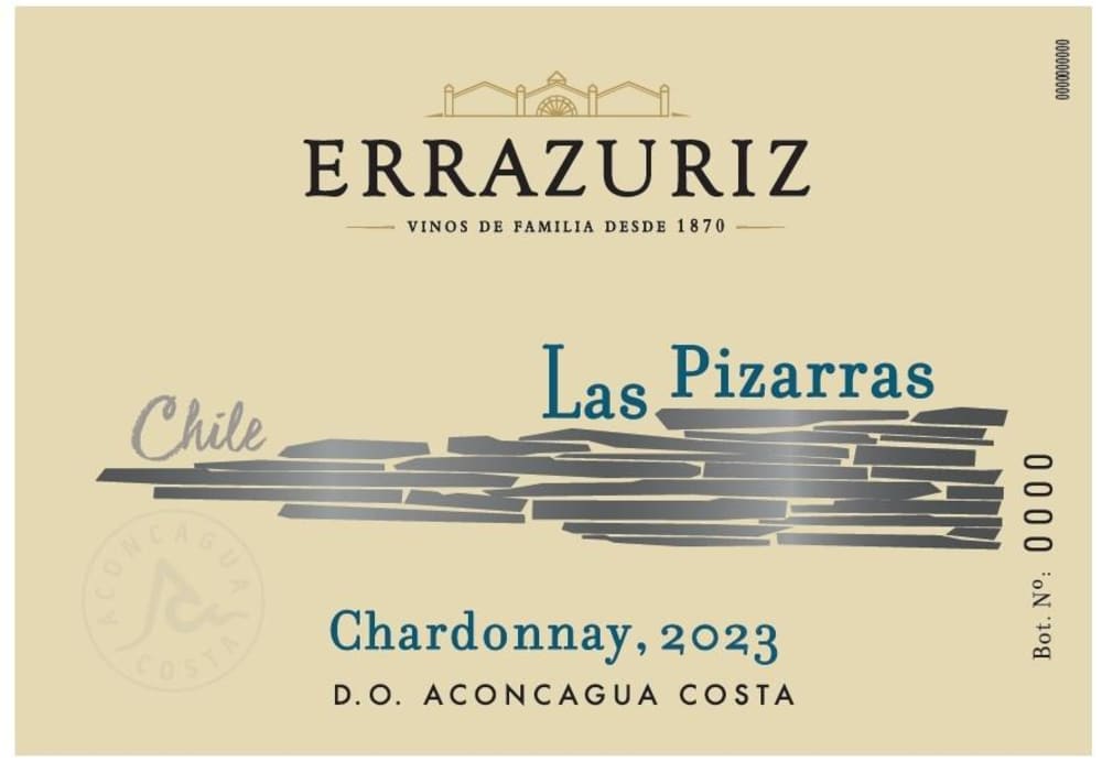 Errazuriz Aconcagua Costa Las Pizarras Chardonnay 2023