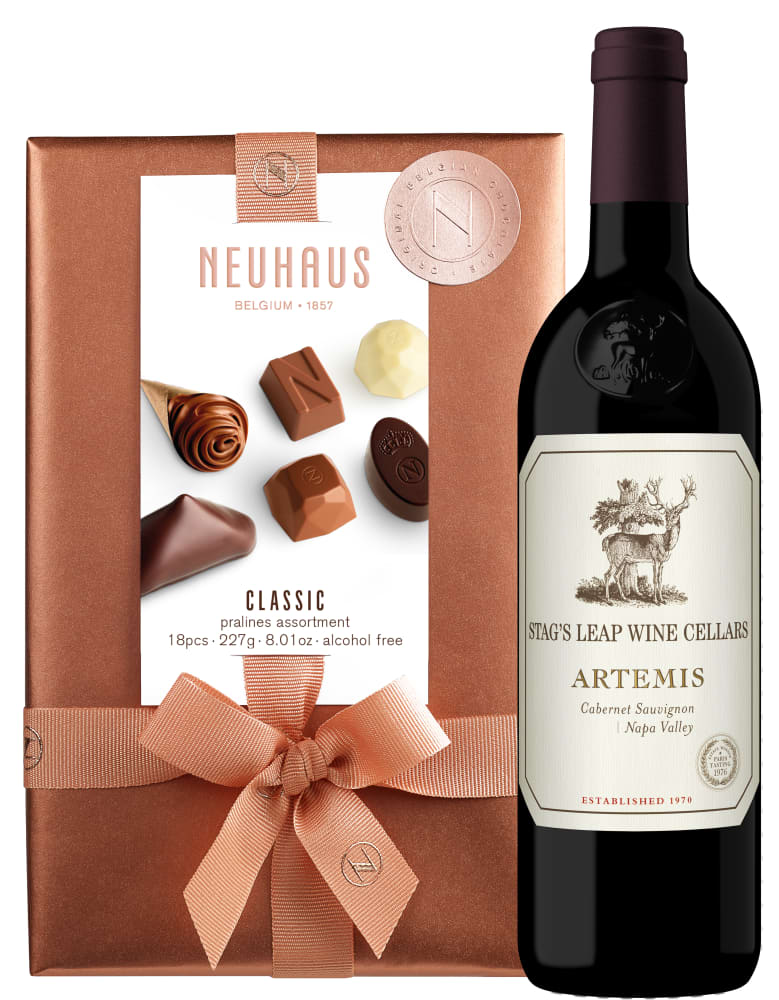 Artemis Cabernet Sauvignon & Neuhaus Classic Chocolates Gift Set