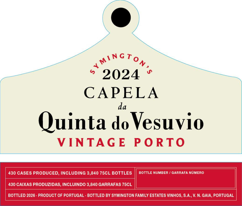 Quinta do Vesuvio Vintage Port Capela 2024