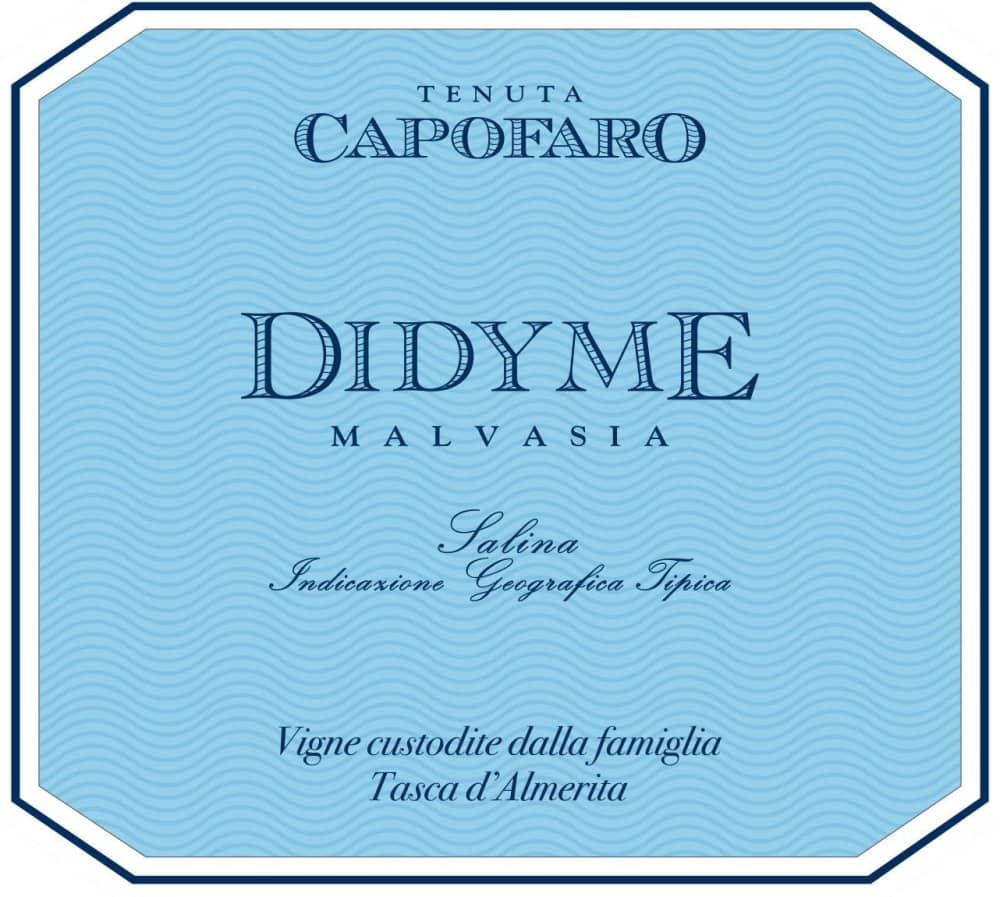 Capofaro Didyme Malvasia White Wine 2025