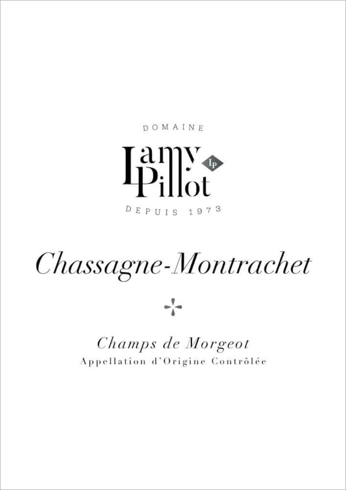 Domaine Lamy Pillot Chassagne-Montrachet Champs de Morgeot Rouge 2023