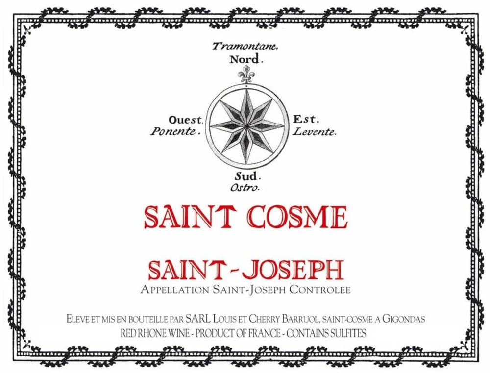 Chateau de Saint Cosme Saint-Joseph 2023 (75cl)