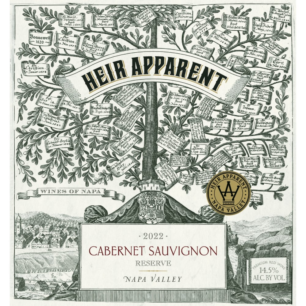 Heir Apparent Napa Valley Reserve Cabernet Sauvignon 2022
