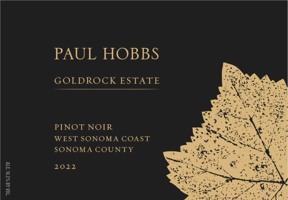 Paul Hobbs Goldrock Estate Pinot Noir 2022
