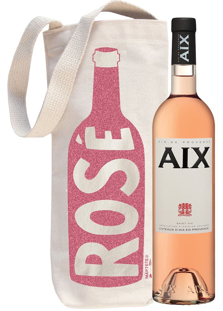 Rose & Canvas Wine Tote