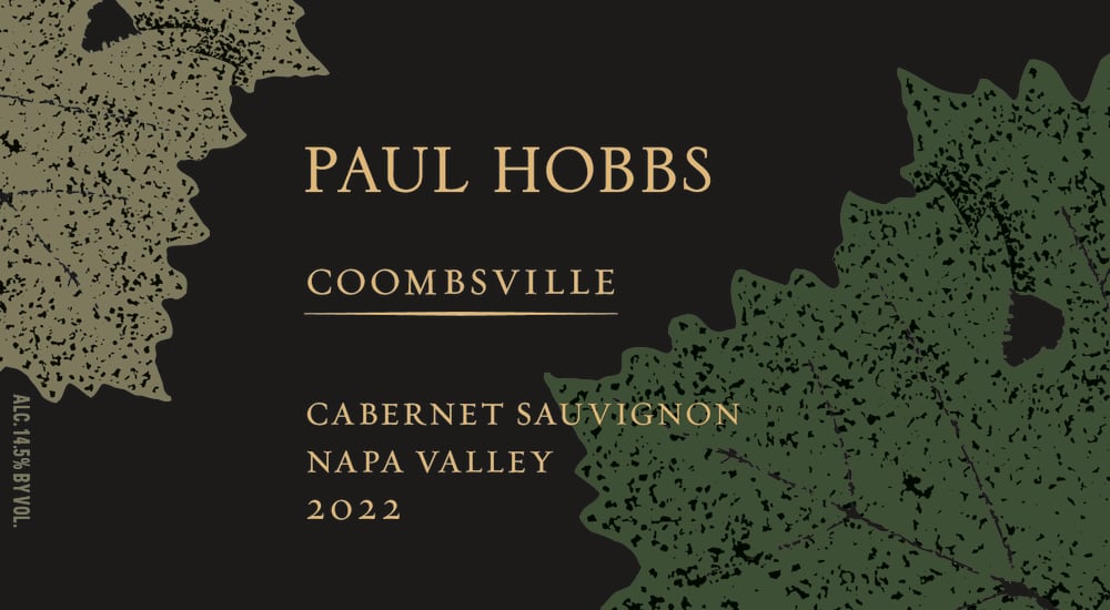 Paul Hobbs Coombsville Cabernet Sauvignon 2022