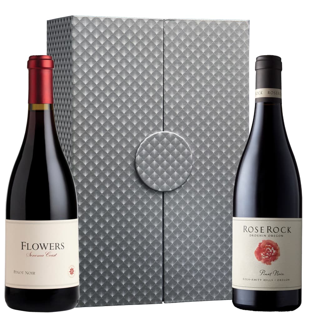 Elegant Reds with Silver Gift Box