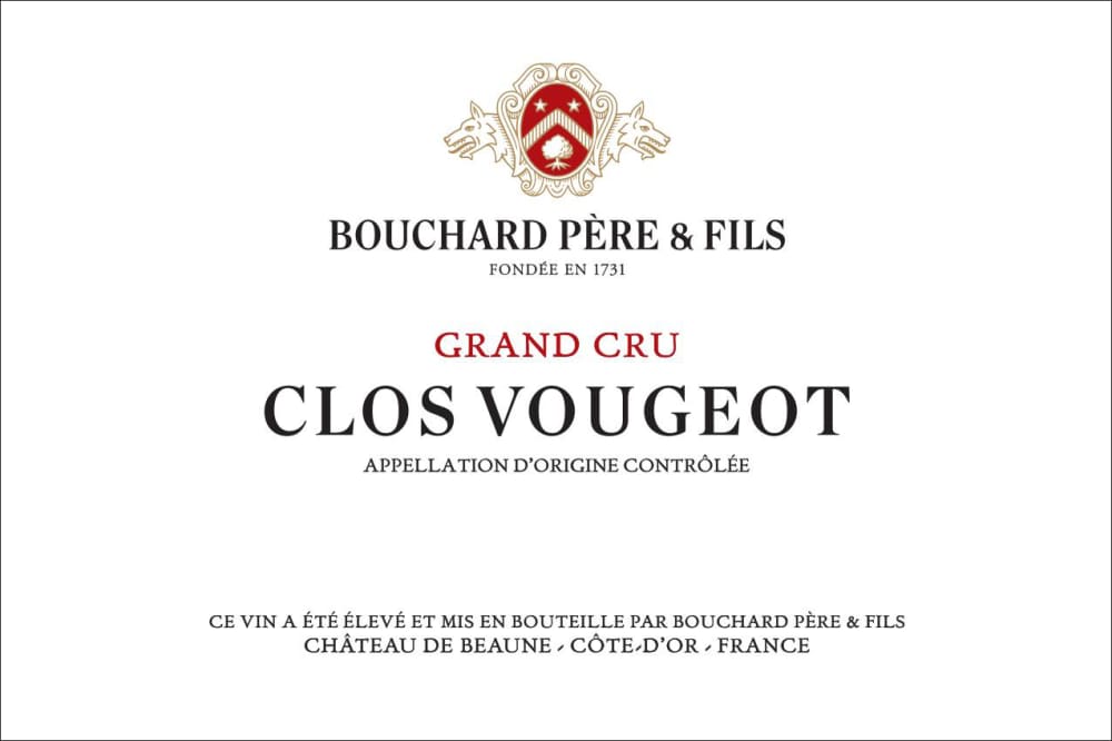 Bouchard Pere & Fils Clos Vougeot Grand Cru 2021