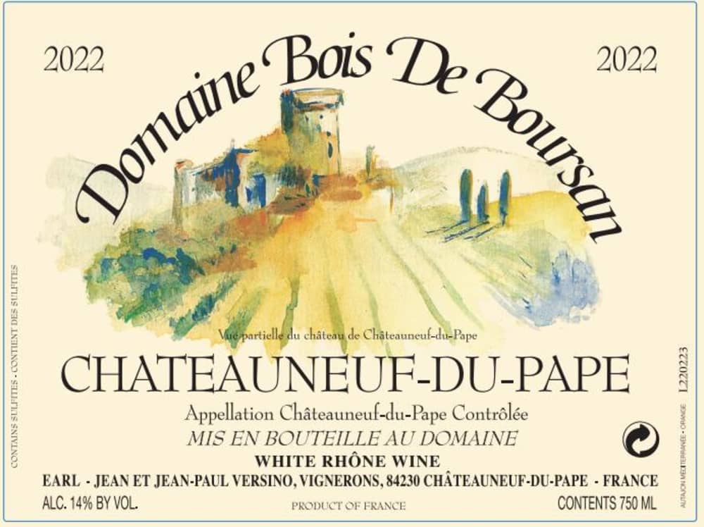 Domaine Bois de Boursan Chateauneuf-du-Pape Tradition 2022