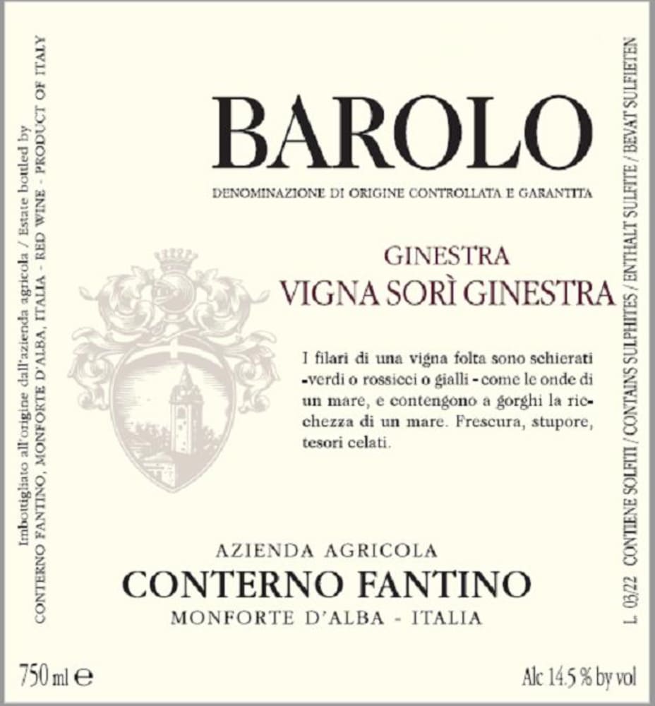 Conterno Fantino Barolo Sori Ginestra 2020 (75cl)