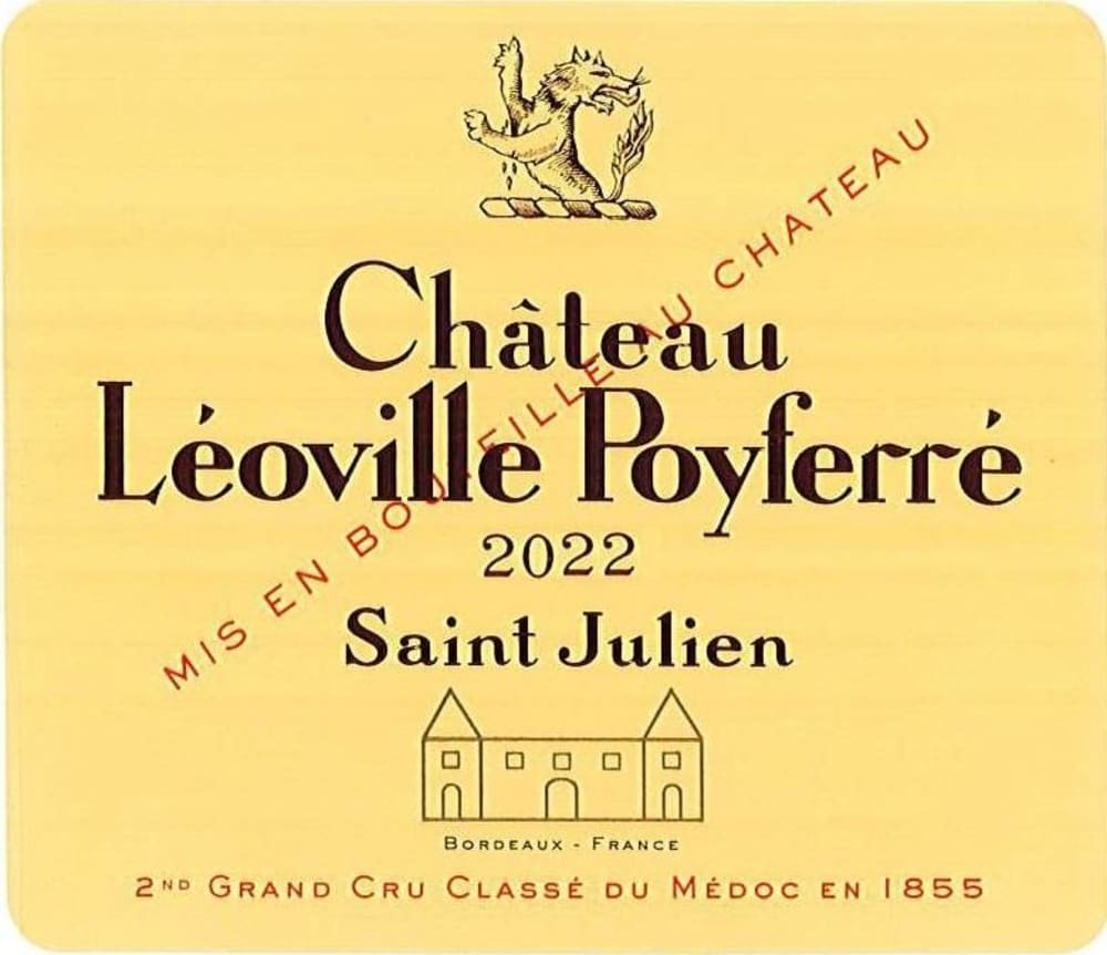 Chateau Leoville Poyferre 2022