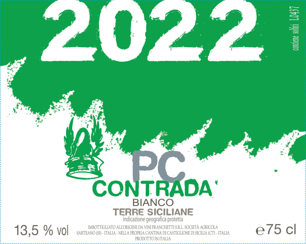 Passopisciaro Contrada PC Bianco 2022 Passopisciaro Contrada PC Bianco 2022
