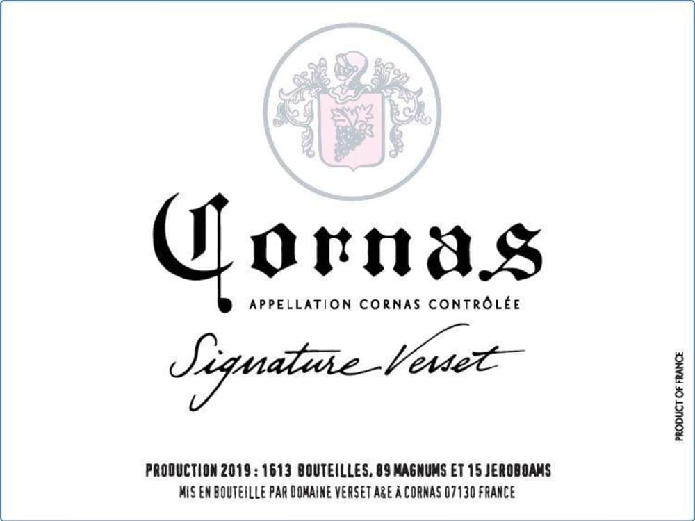 A & E Verset Signature Cornas 2022