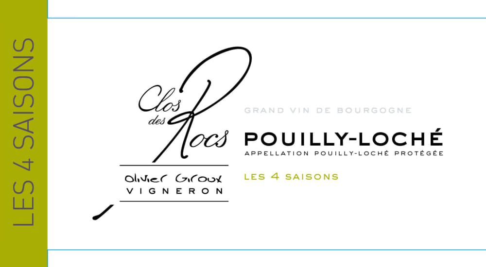 Domaine Clos des Rocs Pouilly-Loche Les Quatre Saisons 2022 (75cl)