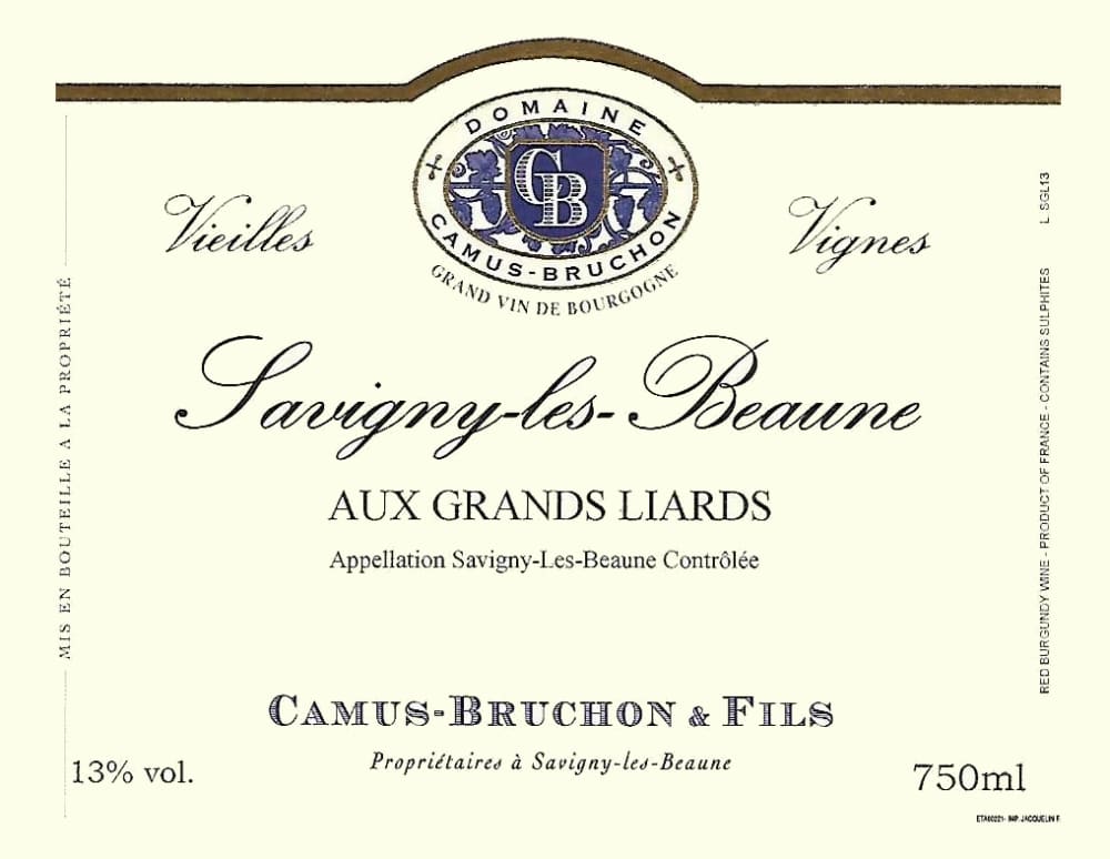 Domaine Camus-Bruchon Savigny-les-Beaune Aux Grands Liards 2023 (75cl)